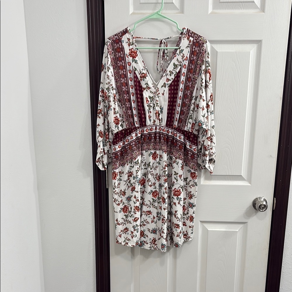 Floral Bohemian Women's Dress